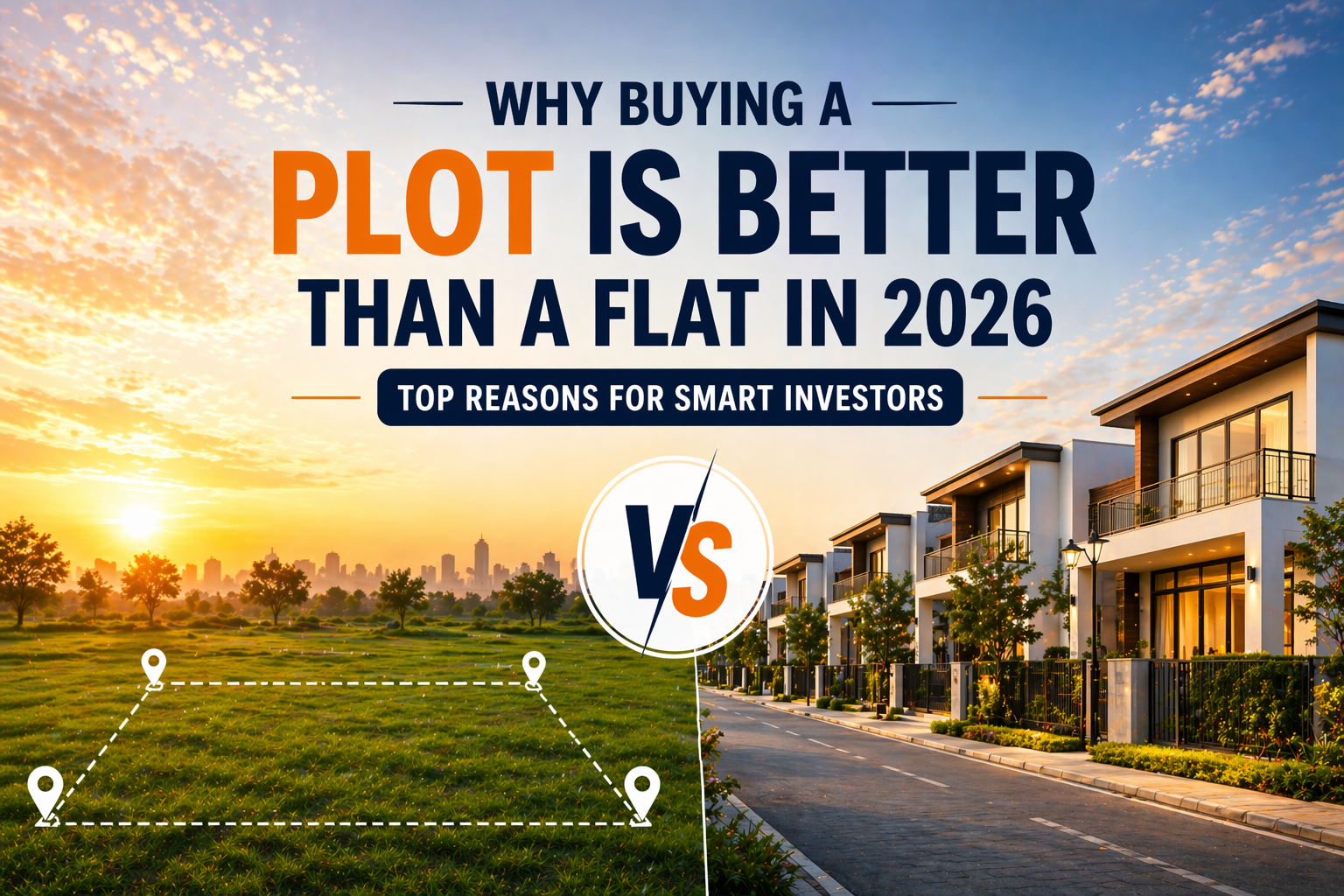 Why Buying a Plot is Better Than a Flat in 2026: Top Reasons for Smart Investors